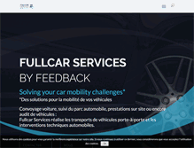 Tablet Screenshot of fullcar-services.com